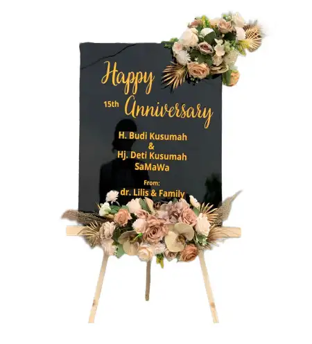 Papan Bunga Akrilik Dingil